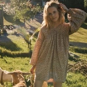 Doen Marguerite Mini Dress Large